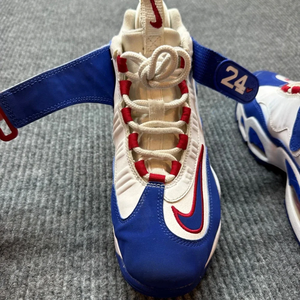 Nike Air Griffey Max 1 USA White Blue Red Sneakers Youth 5.5Y Retro Baseball